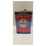 Vintage Lonestar paint thinner tin can 1 gallon