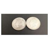 (2) Morgan Dollars Mixed Dates
