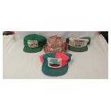 4 - Vintage advertising hats