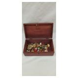 Wood jewelry box from lane furniture