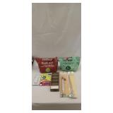 Flat of candle making supplies