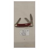 Case xx USA 6318 ss Red Bone stockman pocket knife