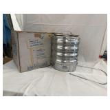 Vintage Picnic Pack stacking food carrier