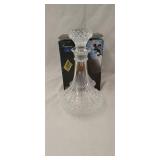 Cristal D'Arques Longchamp decanter with a stopper