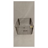 Wire mesh basket from the Washburn company