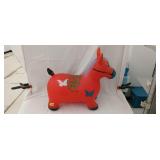 Inflatable bouncing horse toy 19' tall