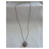 Sterling Silver Hersheyï¿½s Kiss Pendant w/Chain