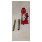 4 Ton hydraulik-herber bottle jack with handle
