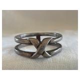 925 Sterling Silver Double Knot Split-Band Ring