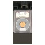 1977 S Lincoln Cent PR69RD DCAM