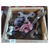 Wrenches, wire tensioners