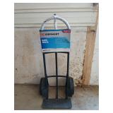 Job Smart Hand Truck, Pieces By Wheels Are Bent
