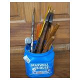 Hammer, tools, screwdrivers