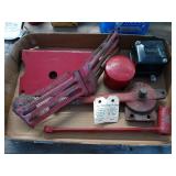 Tractor parts-torque bar, solenoid, grill piece