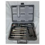 Klurch air drill with attachments, case