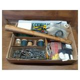 Nails, thread, tools, handles