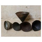 5- Metal Funnels