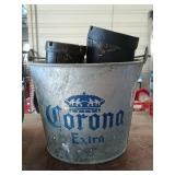 Corona Bucket Ash Tray, Ash Trays