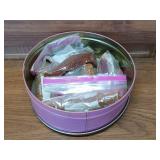 Beads, decorative tin