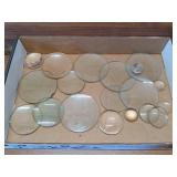 Magnifying lenses, some chips