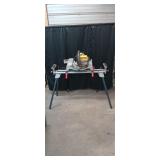 DeWalt DW705 12' compound miter saw on a