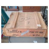 Wooden ammo box