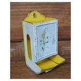 Metal toothpick holder