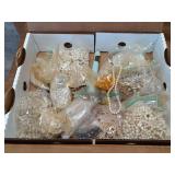 Glass beads, necklaces