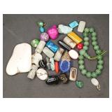 Gemstone beads, pendants, pre drilled