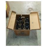 Pabst Blue Ribbon beer bottles and box