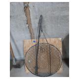 Camp fire metal cooking grate 22'