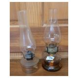 2- Oil Lamps 13.5'