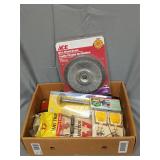 Rat traps, mouse traps, safety glasses