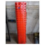 Roll of snow fencing, 47' tall