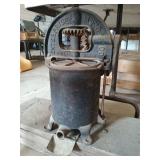 Enterprise meat packaging press, cast iron