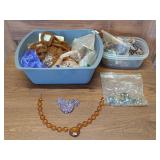 Glass beads, bead projects, materials