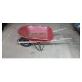 Wheelbarrow single wheel