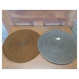 Hand beaded place mats 14'