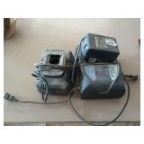 DeWalt, Hitachi chargers
