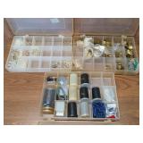 Glass beads, jewelry making supplies