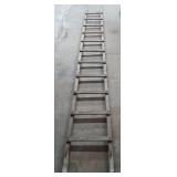 Wood ladder section 12' long, 16' wide