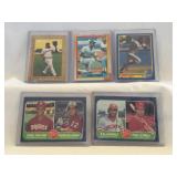 (5) Baseball Rookies - Sammy Sosa ï¿½ Frank Thomas