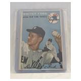 1954 Topps Whitey Ford Baseball Card