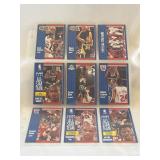 (10) 1991-1992 Fleer Basketball Stars Cards