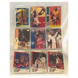 (9) Michael Jordan Basketball Cards