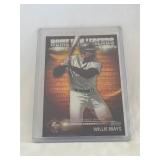 2012 Topps Willie Mays Prime Nine Holo Insert
