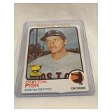 1973 Topps All Star Carlton Fisk Roomie