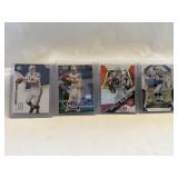 (4) Peyton Manning Football Cards