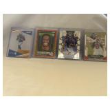 (4) Football Rookie Cards