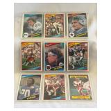 (9) 1984 Topps Football Stars Cards